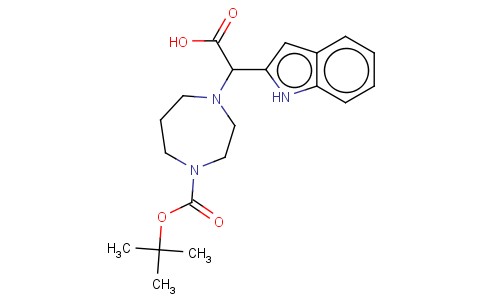1-BOC-4-[CARBOXY-(1H-INDOL-2-YL)-METHYL]-[1,4]DIAZEPANE